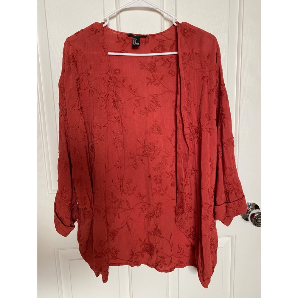 ✨NEW LISTING✨ Burnt orange cover up